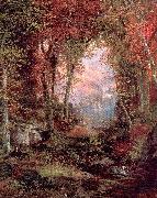 Moran, Thomas The Autumnal Woods oil painting artist